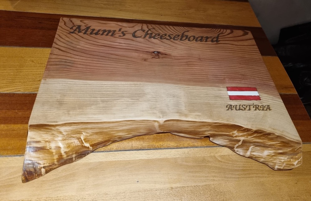 Personalised serving board